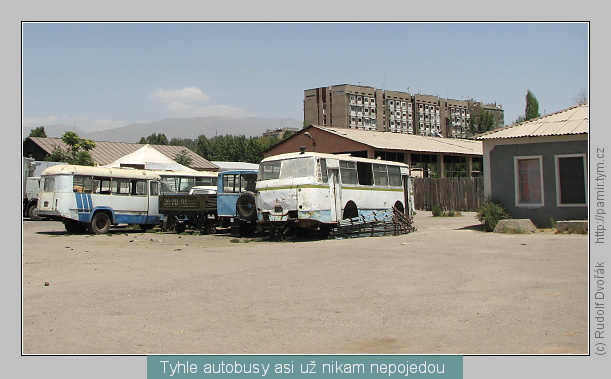 Autobusov ndra v Duanbe